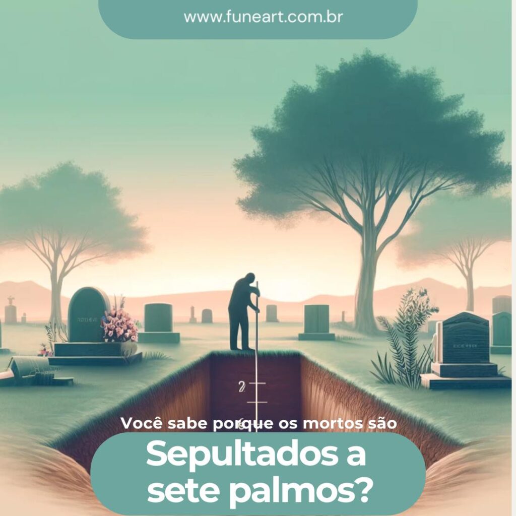 curiosidades sobre o sepultamento a sete palmos pela funeart artigos funerários