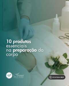 Top 10 produtos essenciais para a preparação do corpo pela funerária