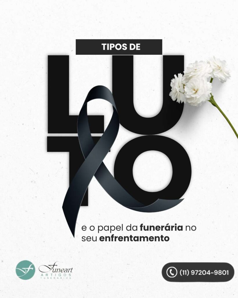 Conheça os tipos de luto e como as funerárias podem ajudar no seu enfrentamento