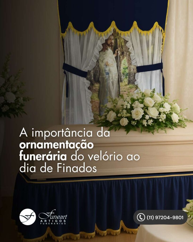 Ornamentação funerária: do velório ao dia de finados