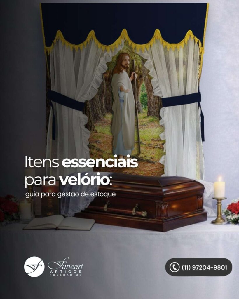Confira os itens indispensáveis para uma cerimônia fúnebre